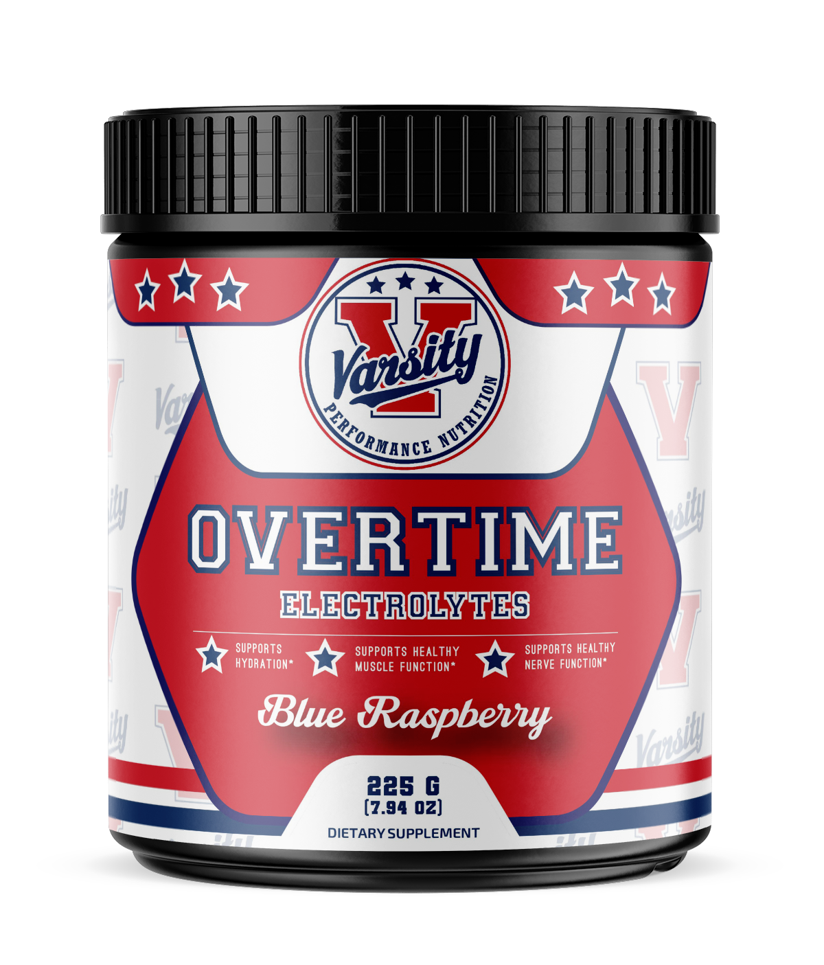 Overtime Electrolytes- Blue Raspberry