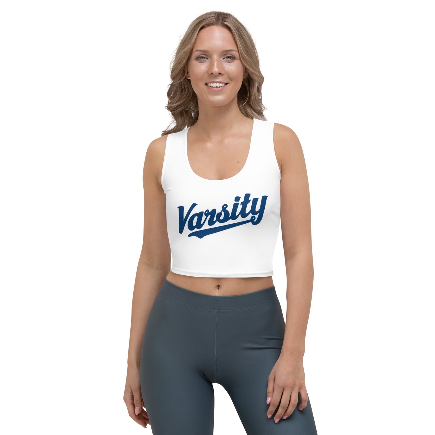 Script Crop Top