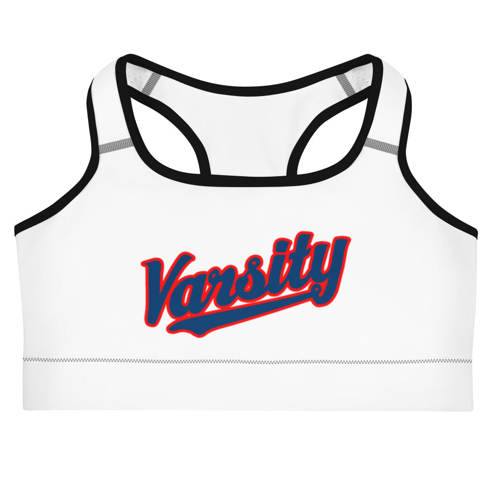 Varsity Script Sports bra