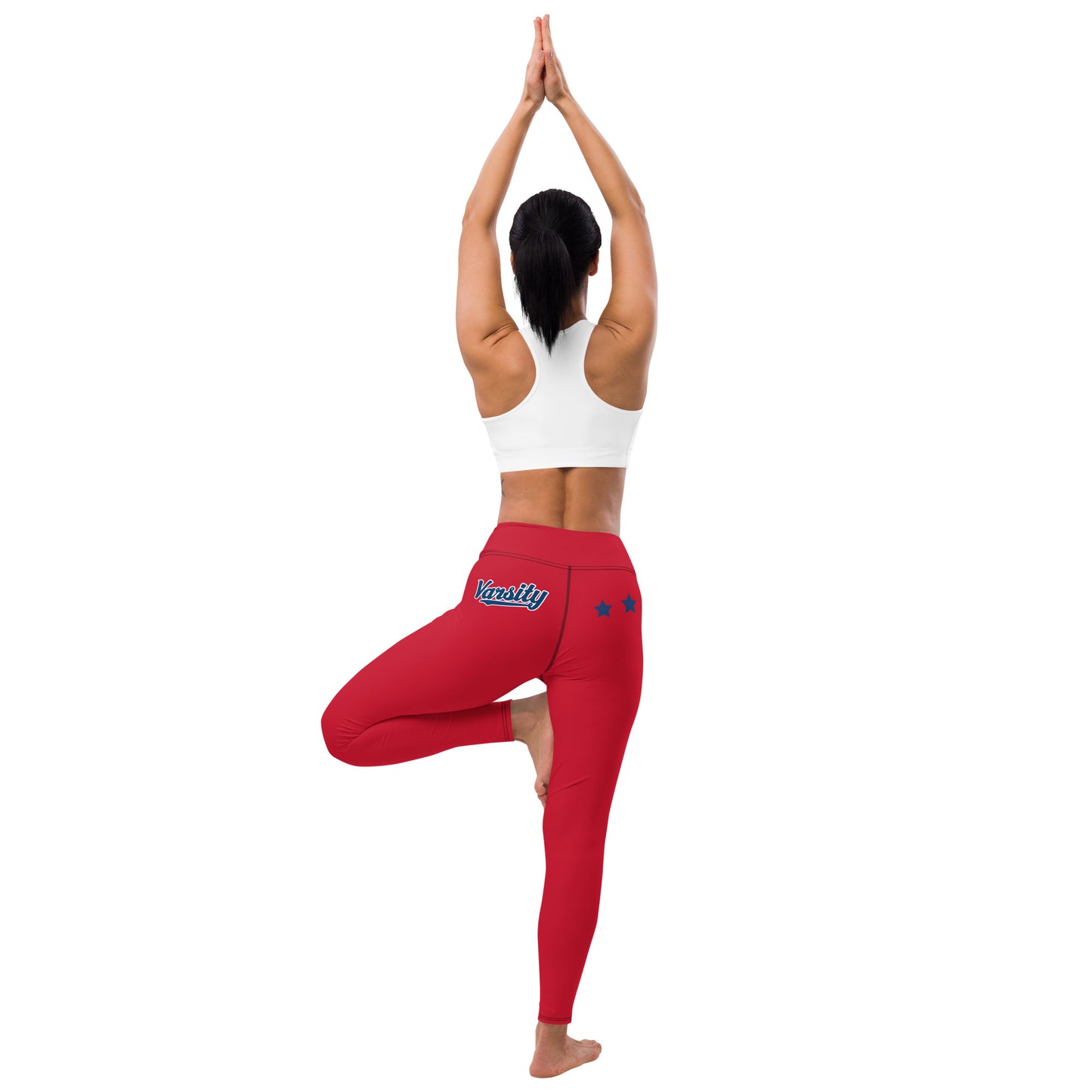 Varsity and Stars Yoga Leggings