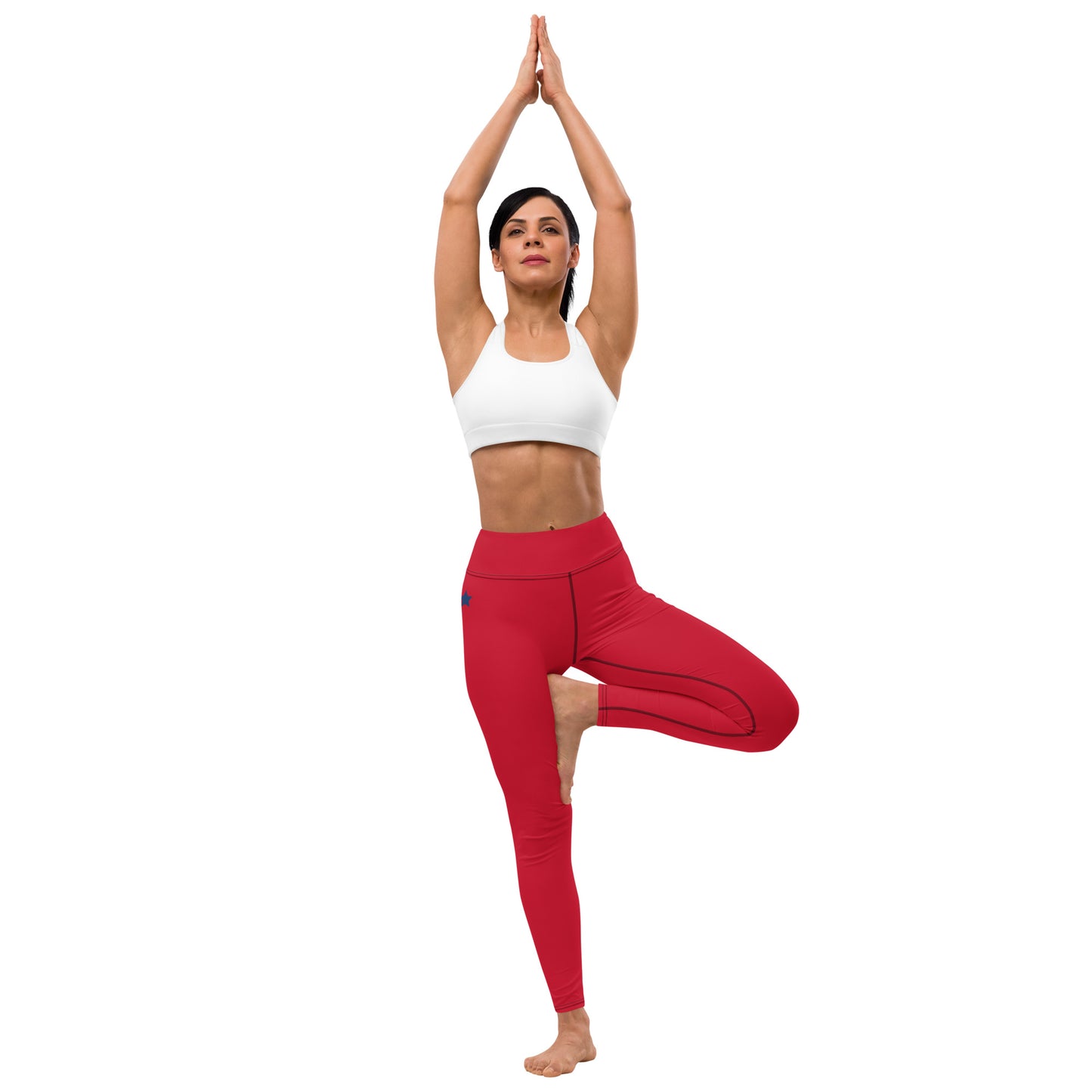 Varsity and Stars Yoga Leggings
