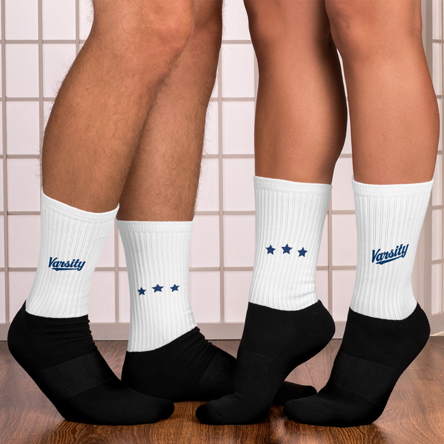 Script and Stars Socks