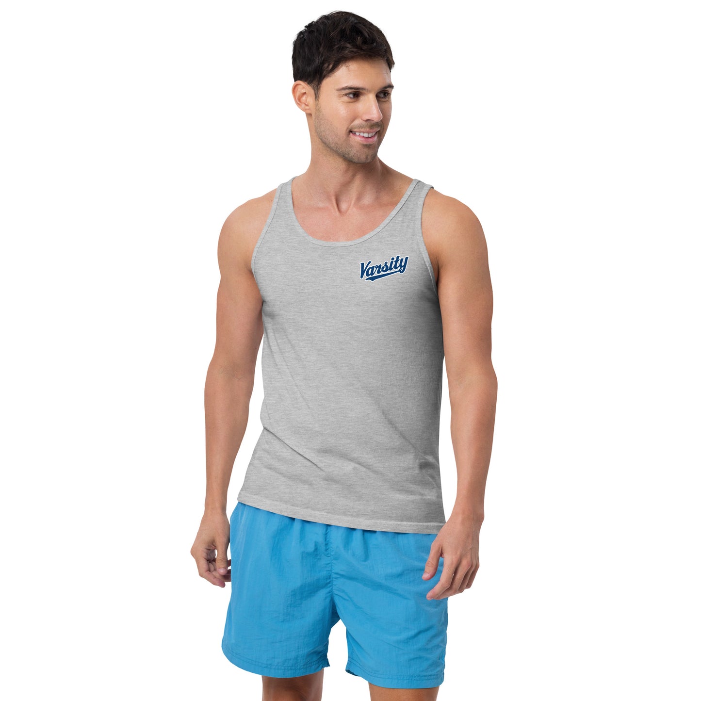 Unisex Tank Top Varsity Script