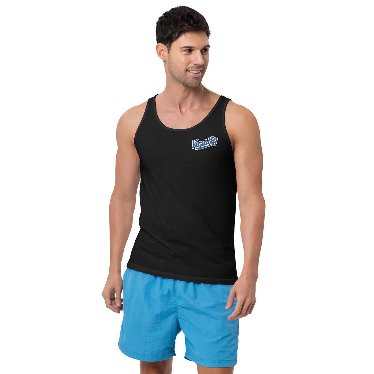 Unisex Tank Top Varsity Script