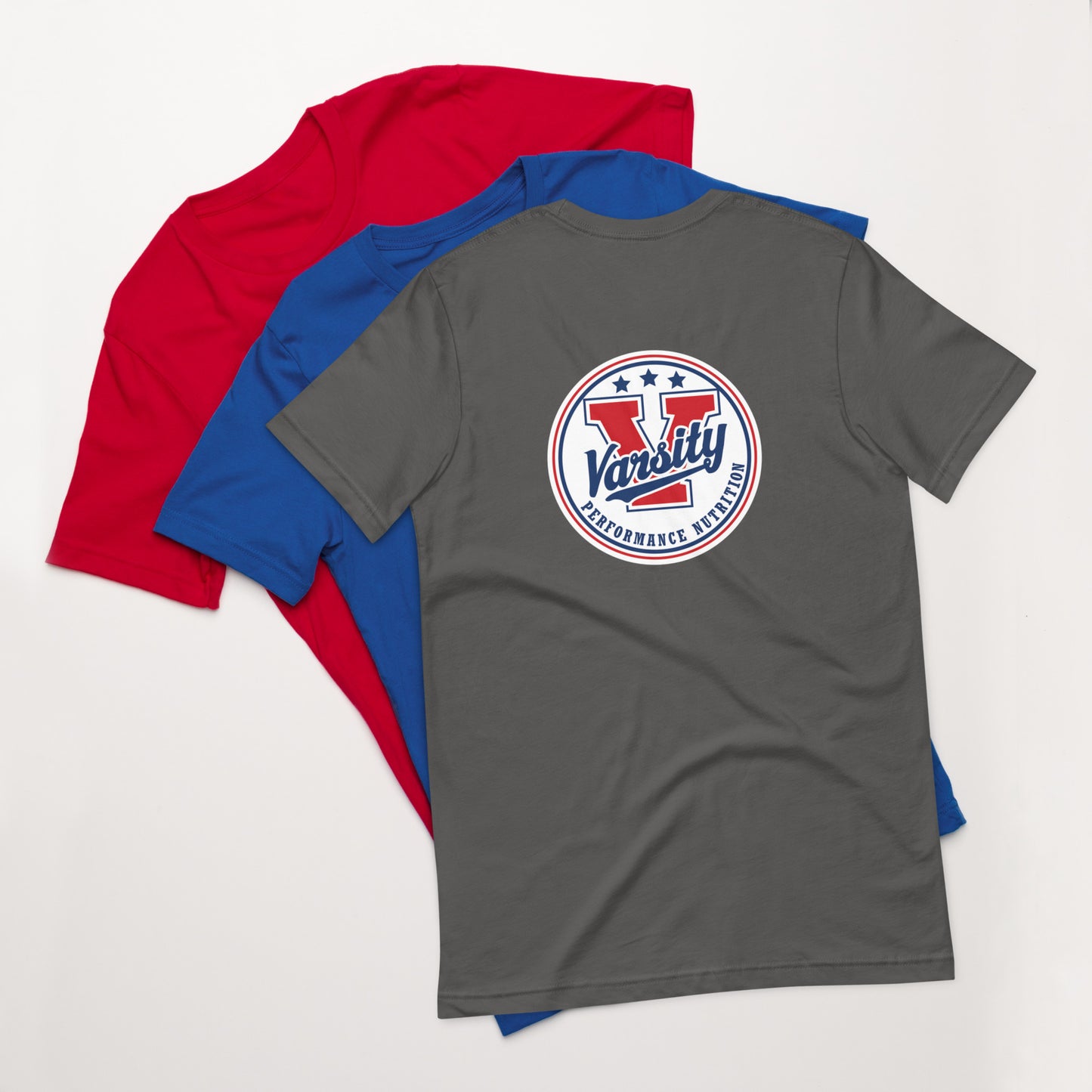 Unisex Vintage Look Script and Logo t-shirt