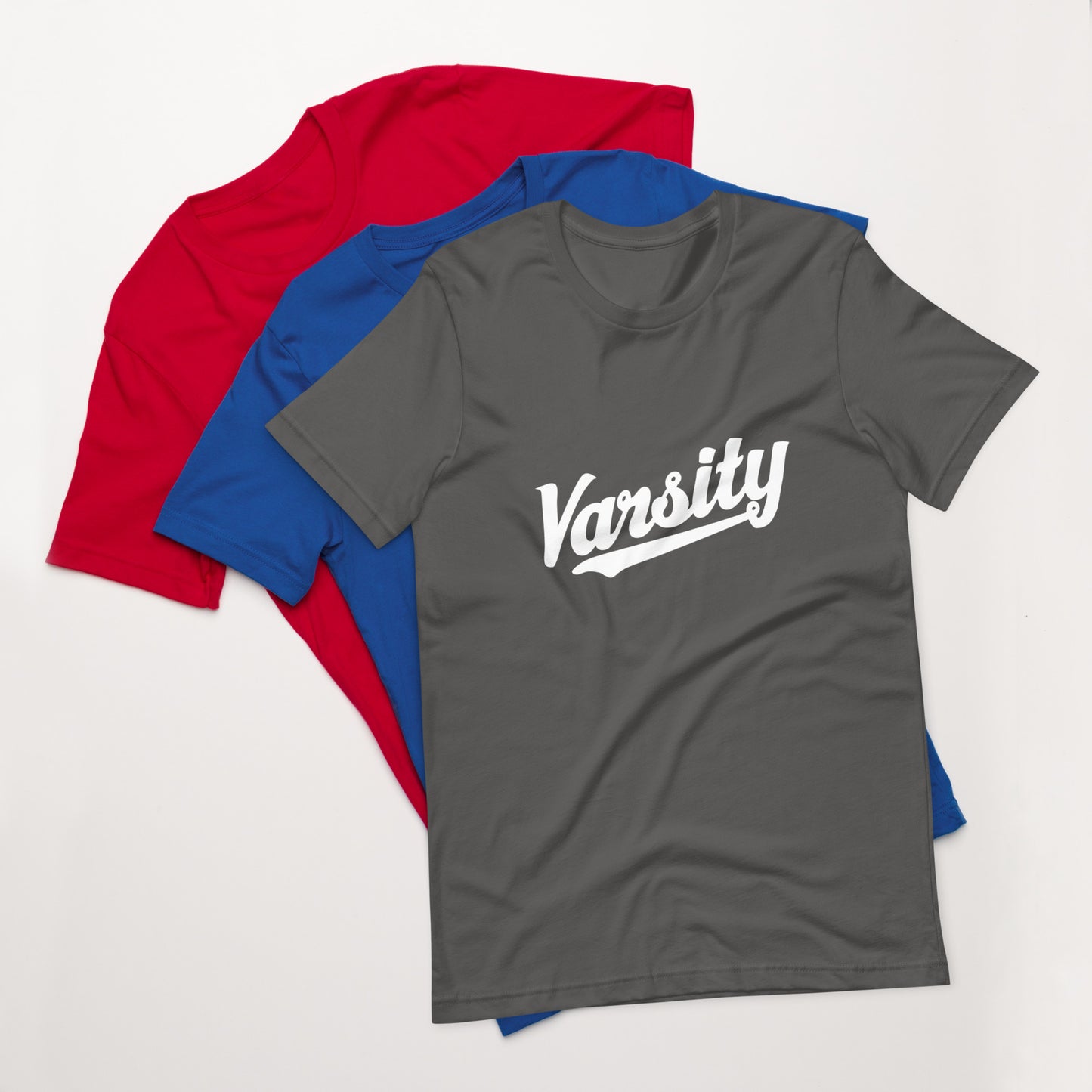Unisex Vintage Look Script and Logo t-shirt