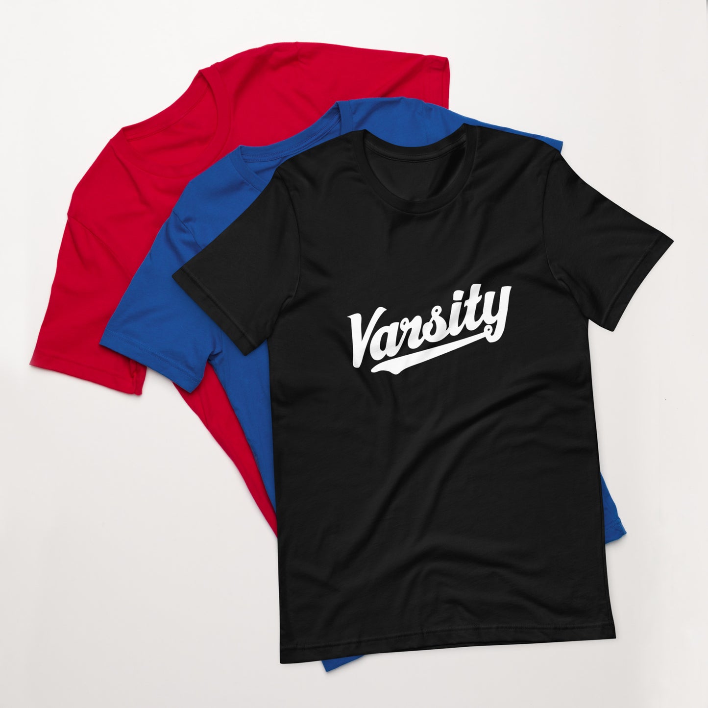 Unisex Vintage Look Script and Logo t-shirt