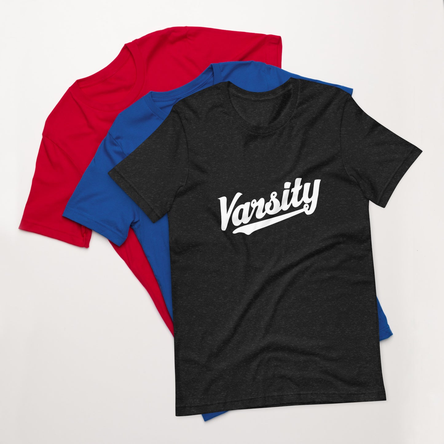 Unisex Vintage Look Script and Logo t-shirt