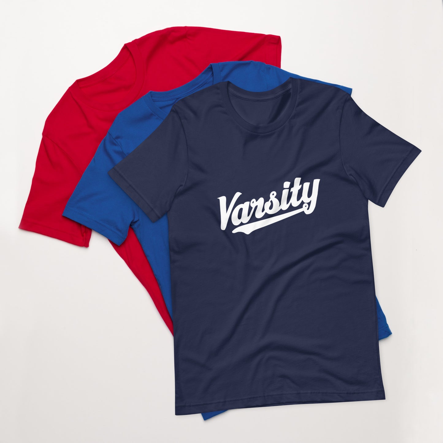Unisex Vintage Look Script and Logo t-shirt