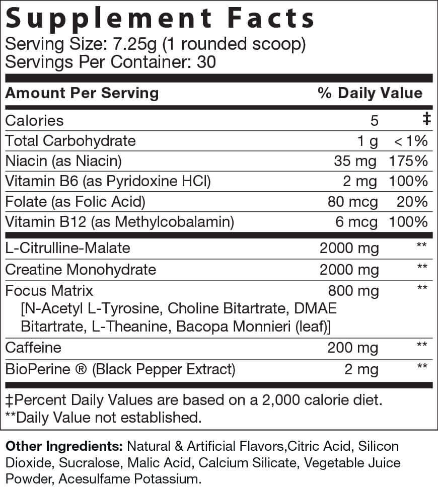 Franchise Pre-Workout - Fruit Punch