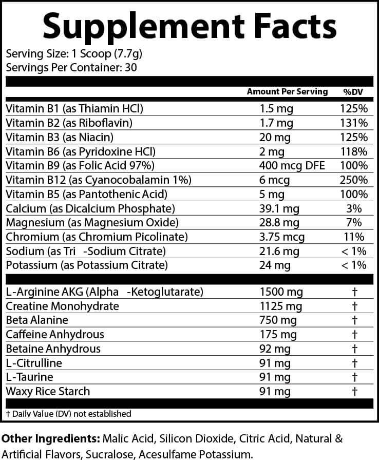 All-Star Pre-Workout- Watermelon
